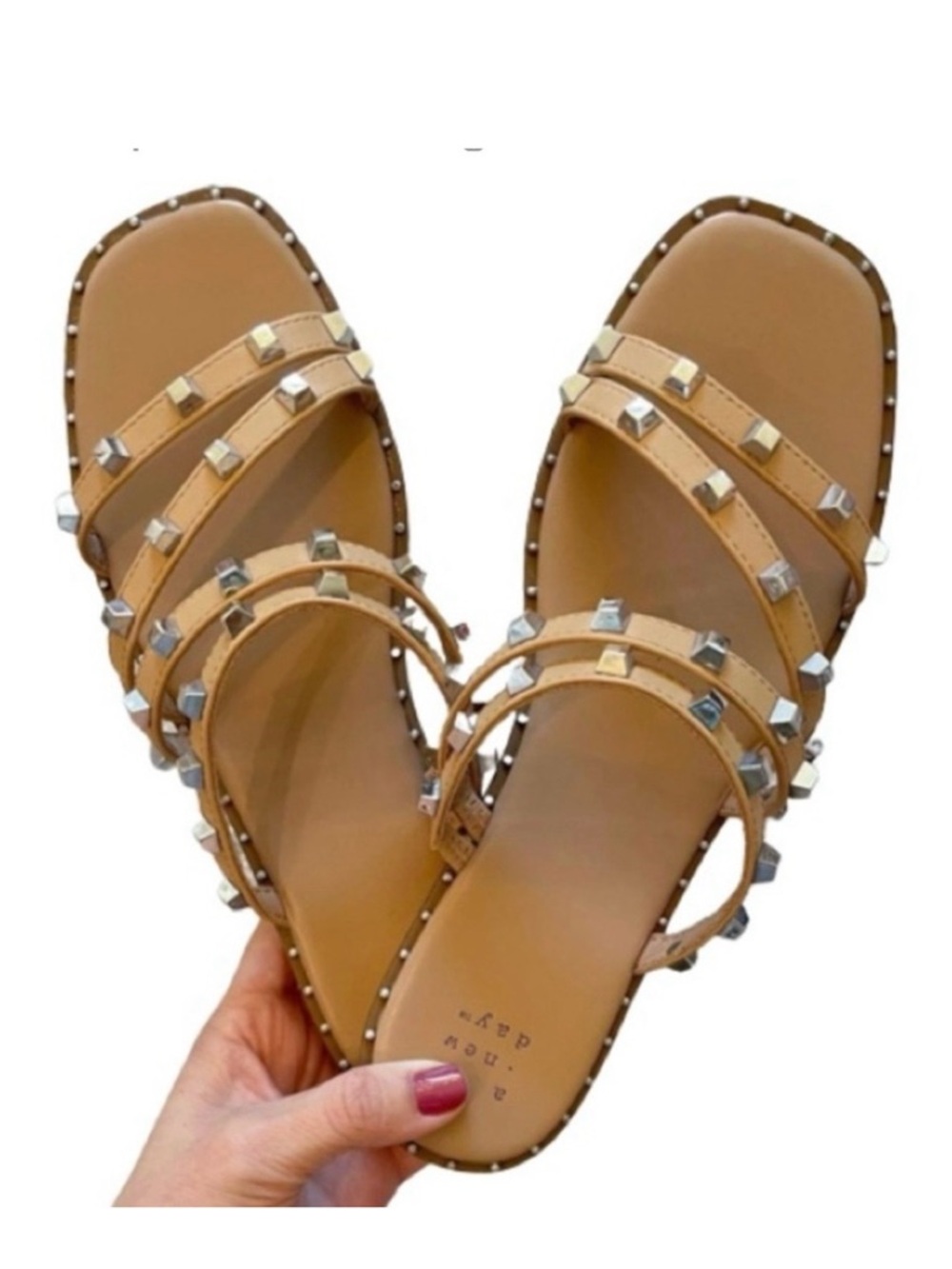 💕HOST PICK💕- NWOT-A New Day
Women's Embellished Studded Slide Sandal